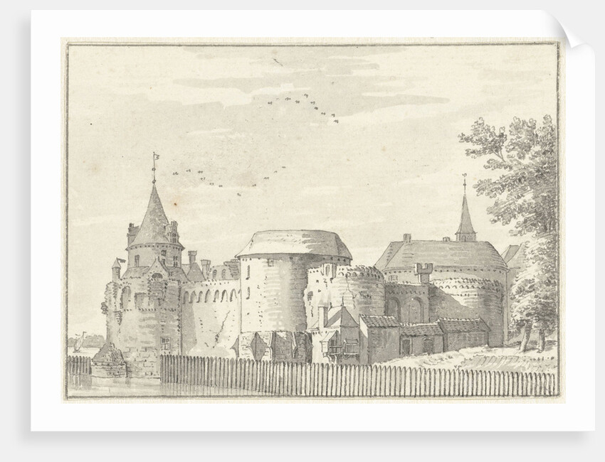 Castle Sluis The Netherlands by Abraham de Haen II