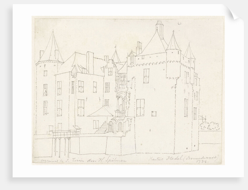 Castle Hedel The Netherlands by Cornelis Pronk