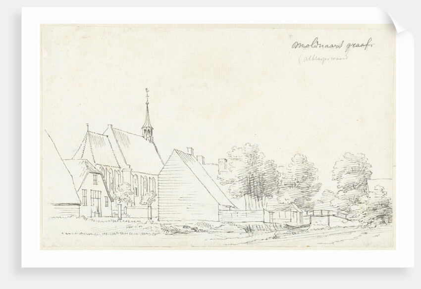 The village Molenaarsgraaf The Netherlands by Cornelis Pronk