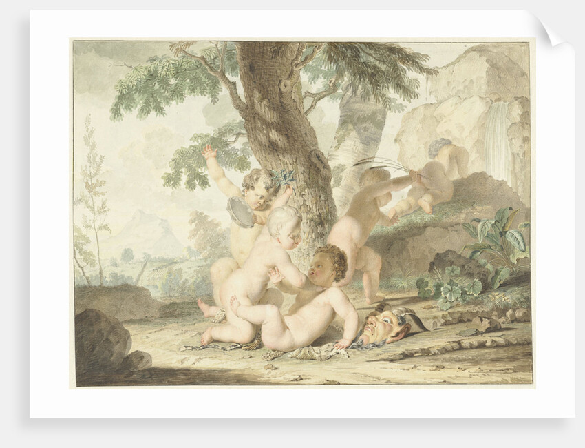 Playing naked boys by Arnout Rentinck