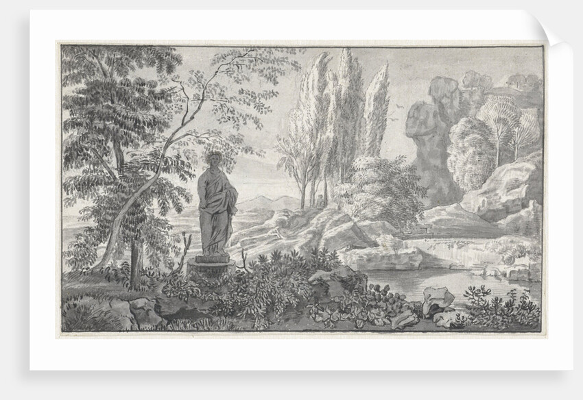 Arcadian landscape by Anonymous