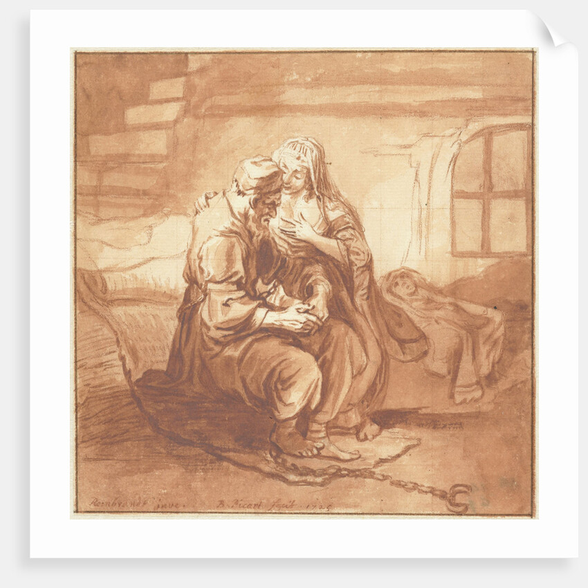 The Roman kids love by Rembrandt Harmensz. van Rijn