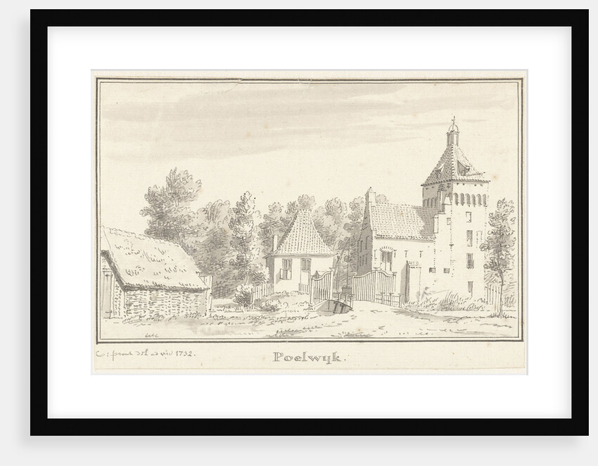 Castle Poelwijk Gendt by Cornelis Pronk