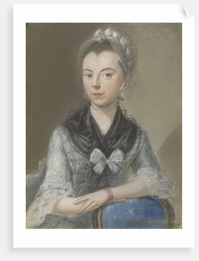 Portrait of Susanna van Os - de la Croix by Pieter Frederik de la Croix