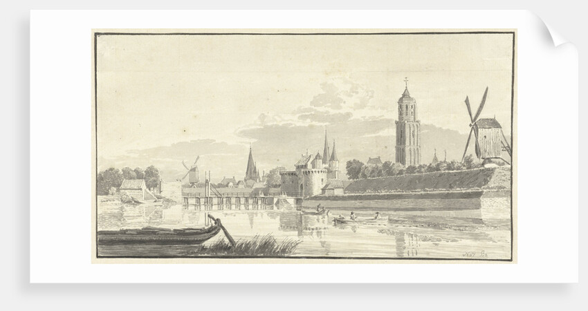 The Kamperpoort Zwolle The Netherlands by Hendrik Spilman