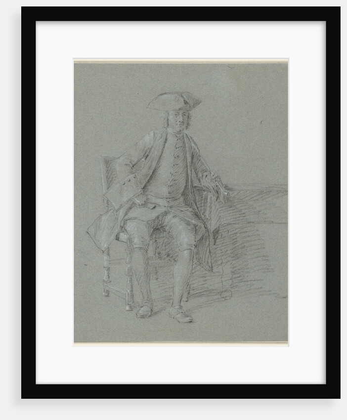Man with stitch by Anonymous