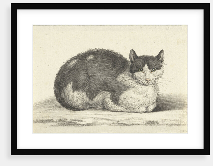 Reclining cat by Jean Bernard