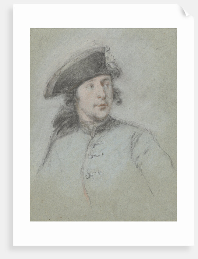 Portrait of Ludolf Bakhuysen the younger by Cornelis Troost