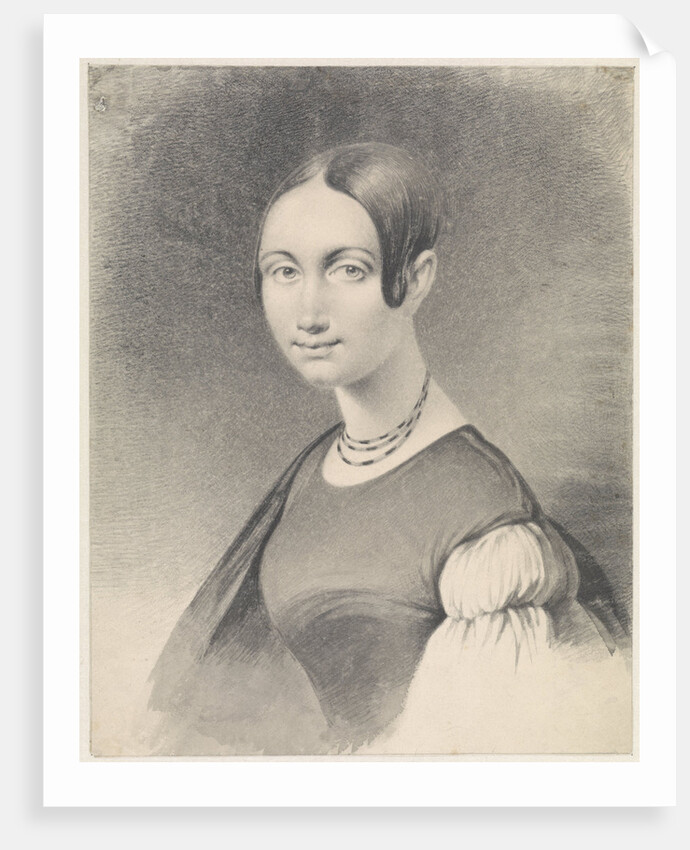 Portrait of Fenna Mastenbroek by Alexander Joseph Daiwaille
