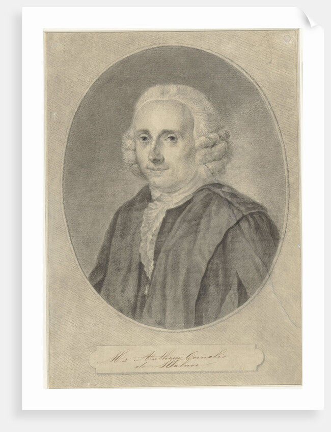 Portrait of Anthony Cornelis Malnoë by Niels Rode