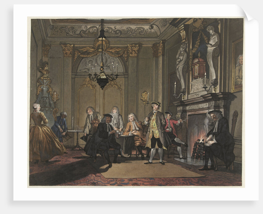 Nobody spoke by Cornelis Troost