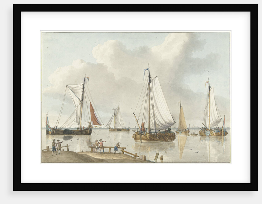 Sailing ships by Jan Arends