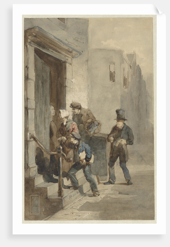 The Creditors by Matthijs Maris