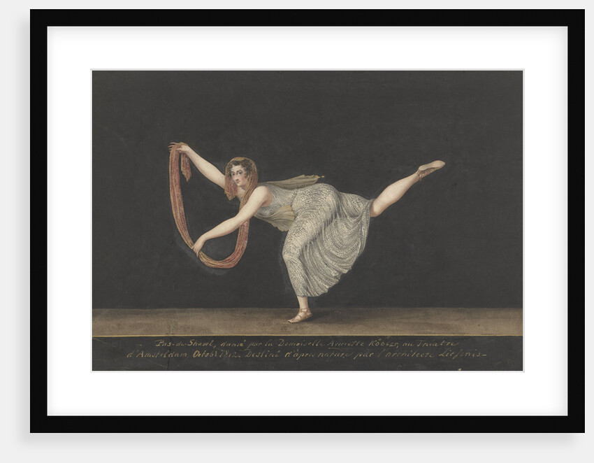 Dancer Annette Kobler by Bartholomeus Ziesenis