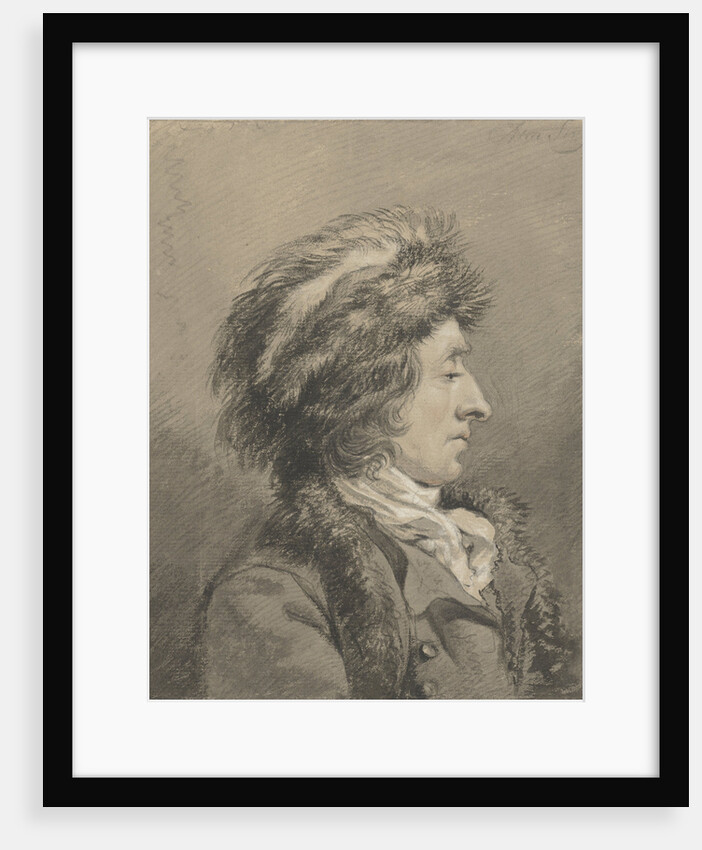 Man with fur hat by Abraham van Strij I