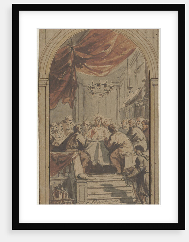 The Lord's Supper by Jacob de Wit