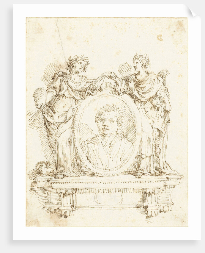 Painter's portrait by Francesco Salvatore Fontebasso