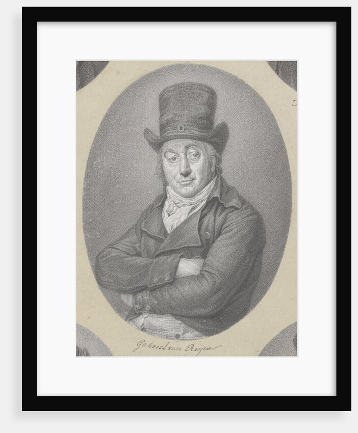 Portrait of Gabriel of Roojen by Johannes Cornelis Mertens