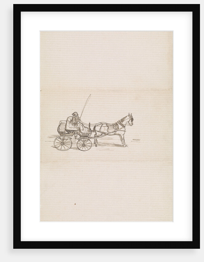 Waiting carriage by Willem de Famars Testas
