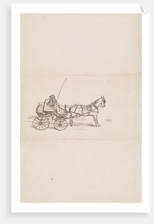 Waiting carriage by Willem de Famars Testas
