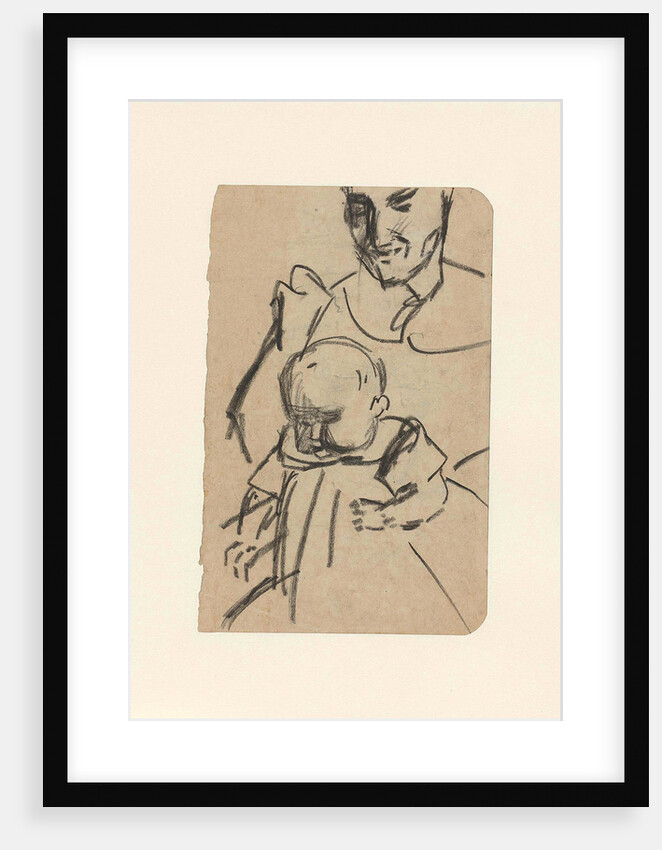 Mother and child by Isaac Israels