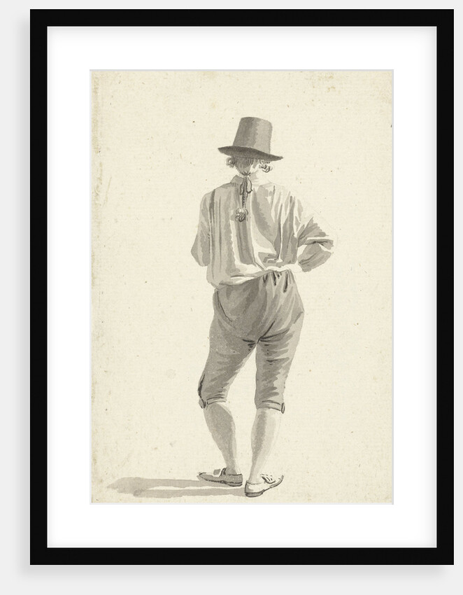 Standing hunter by Abraham van Strij I