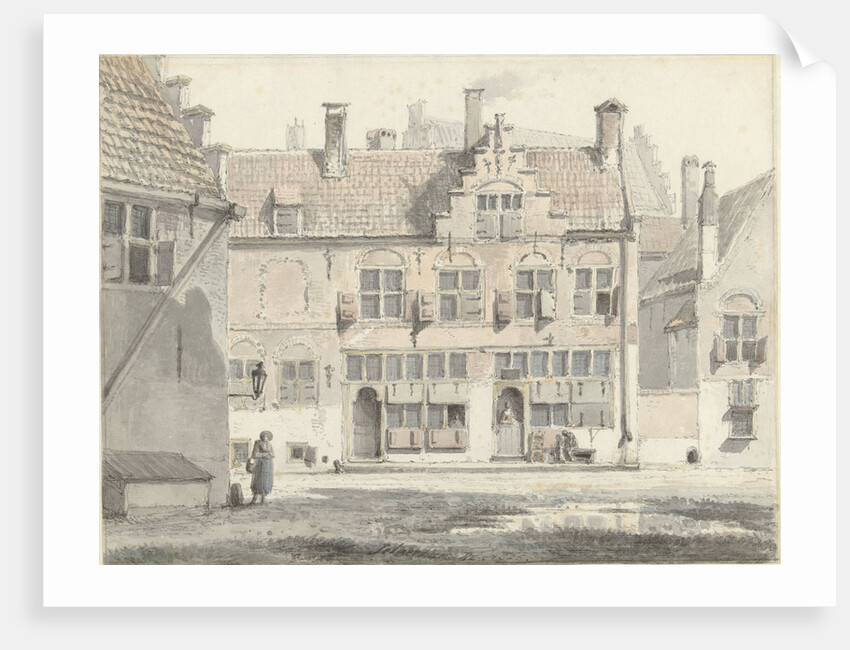 Houses in Amersfoort The Netherlands by Johannes Jelgerhuis