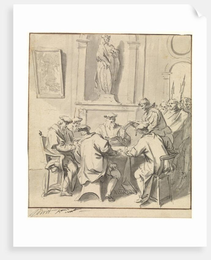 Confirmation Miracle by the rulers of Amsterdam by Jacob de Wit