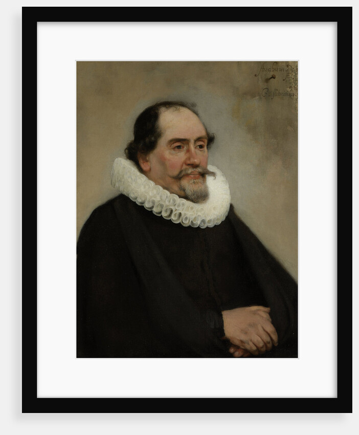 Portrait of Abraham de Potter by Carel Fabritius