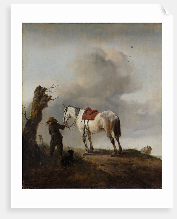 The Grey Horse by Philips Wouwerman