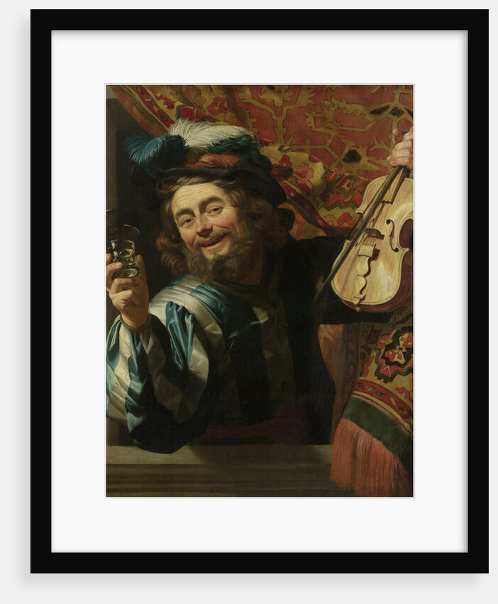 The Merry Fiddler by Gerard van Honthorst