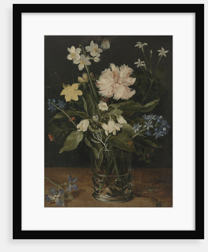 Still Life with Flowers in a Glass by Jan Brueghel I