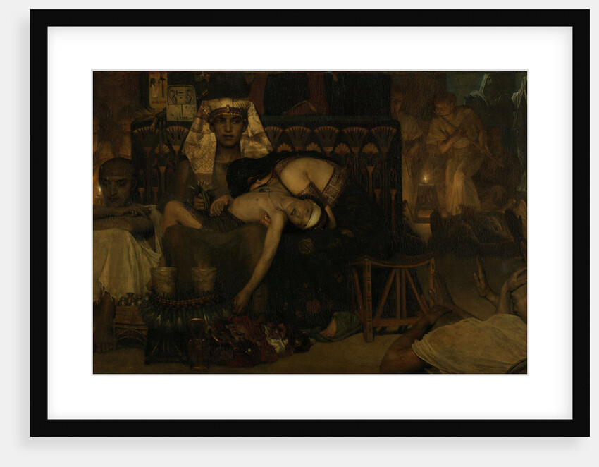 The Death of the Pharaoh's Firstborn Son by Lawrence Alma Tadema