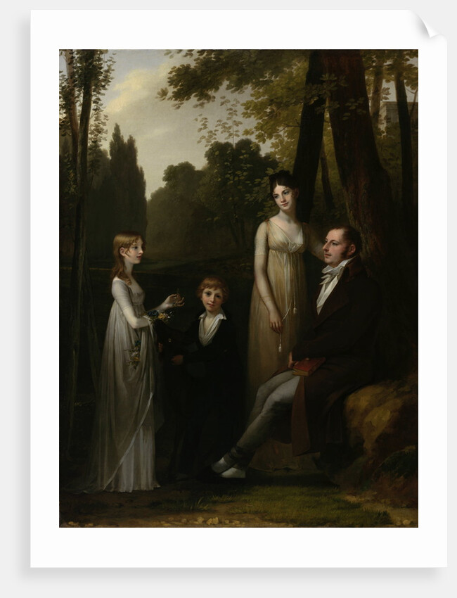 Portrait of Rutger Jan Schimmelpenninck and his Family by Pierre Prud'hon