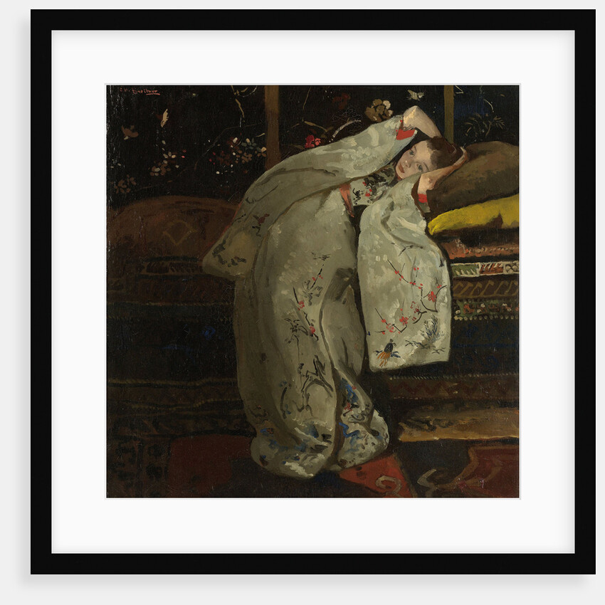 Girl in a White Kimono by George Hendrik Breitner