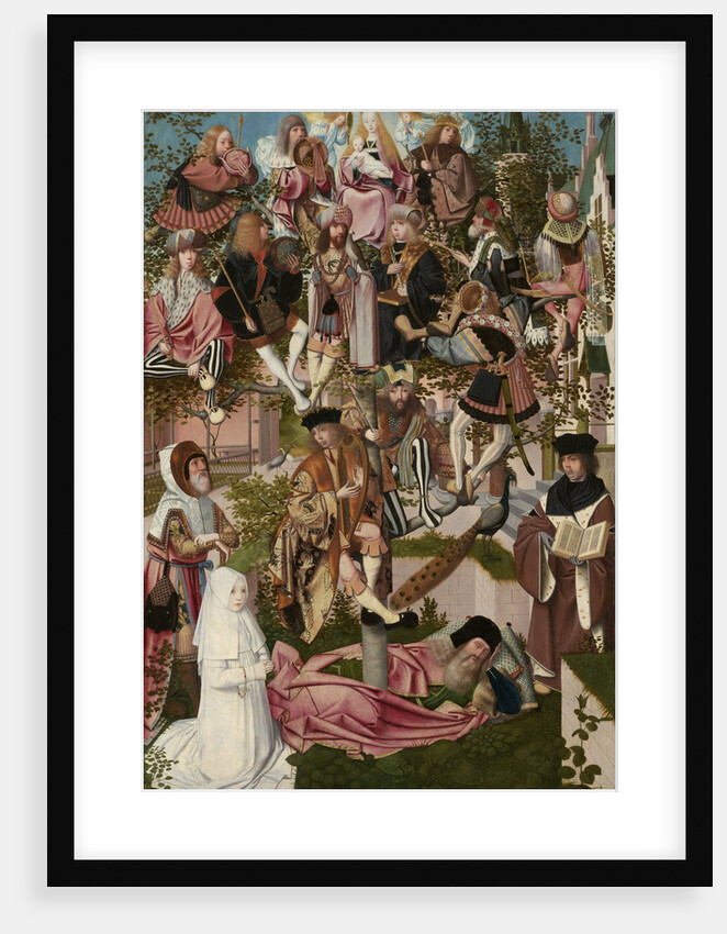The Tree of Jesse by Circle of Geertgen tot Sint Jans
