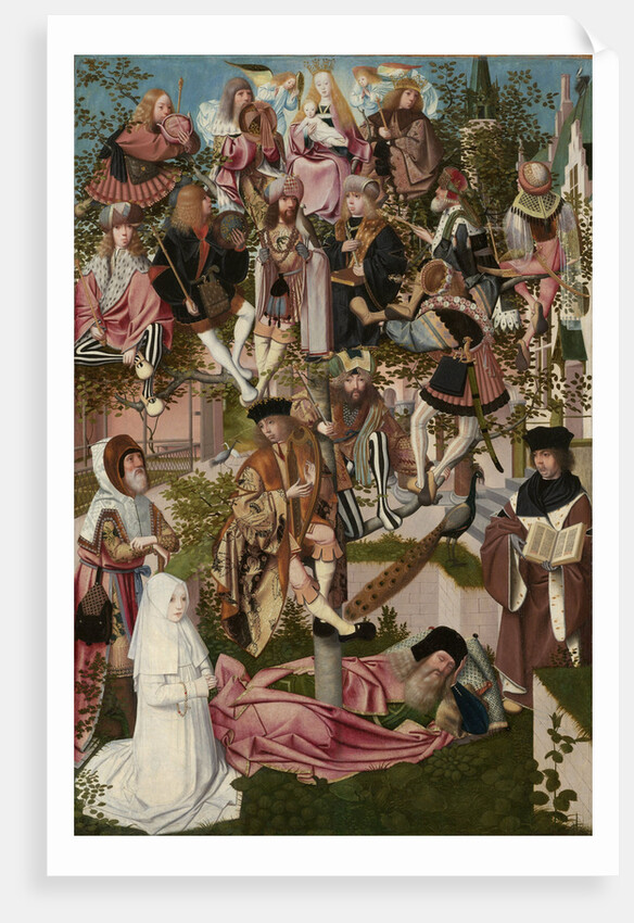 The Tree of Jesse by Circle of Geertgen tot Sint Jans