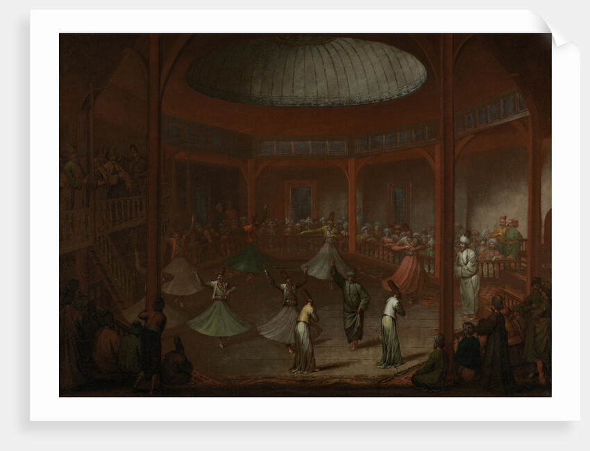 Whirling Dervishes by Jean Baptiste Vanmour