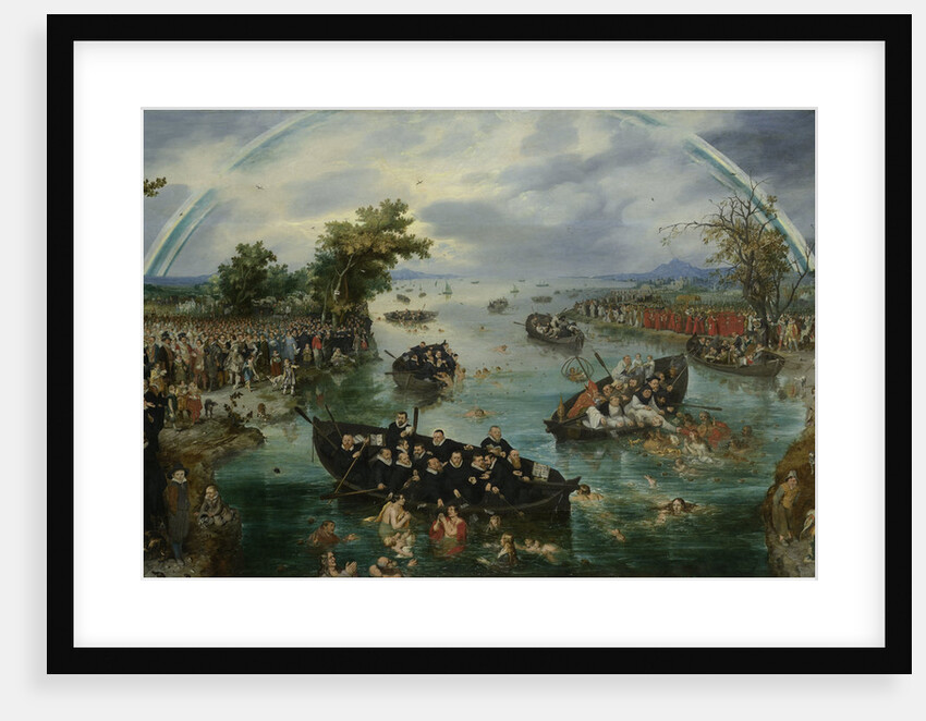 Fishing for Souls by Adriaen Pietersz. van de Venne