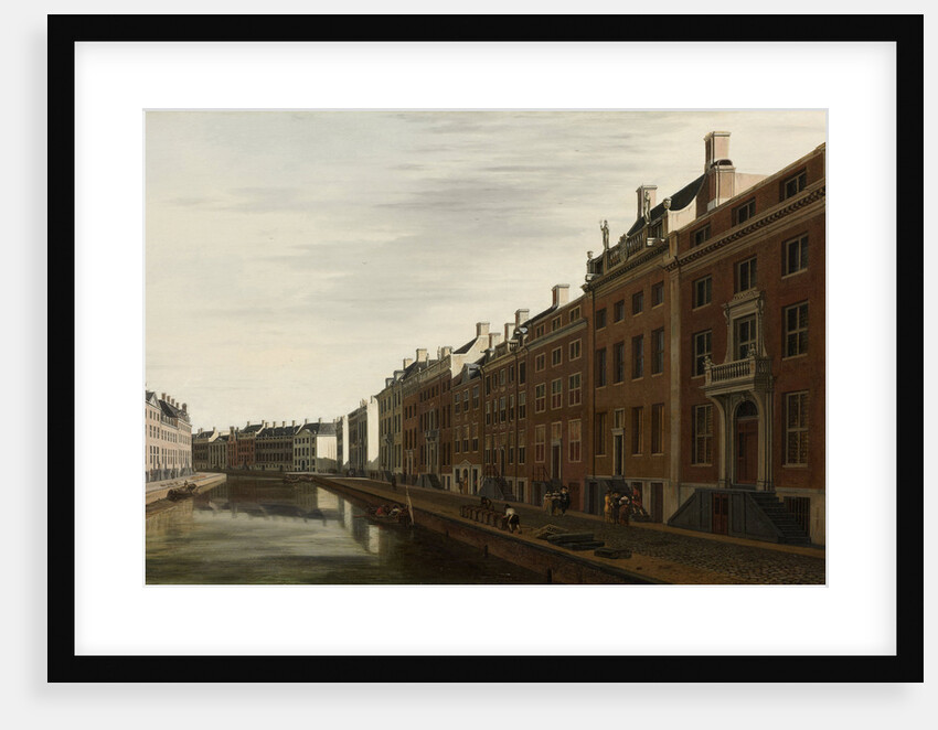 The 'Golden Bend' in the Herengracht by Gerrit Adriaensz. Berckheyde
