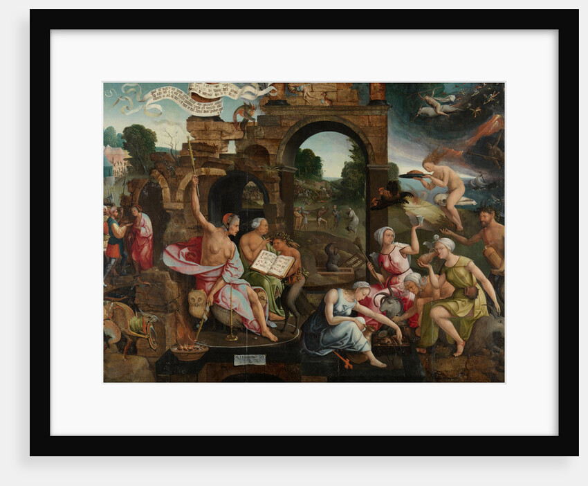 Saul and the Witch of Endor by Jacob Cornelisz van Oostsanen