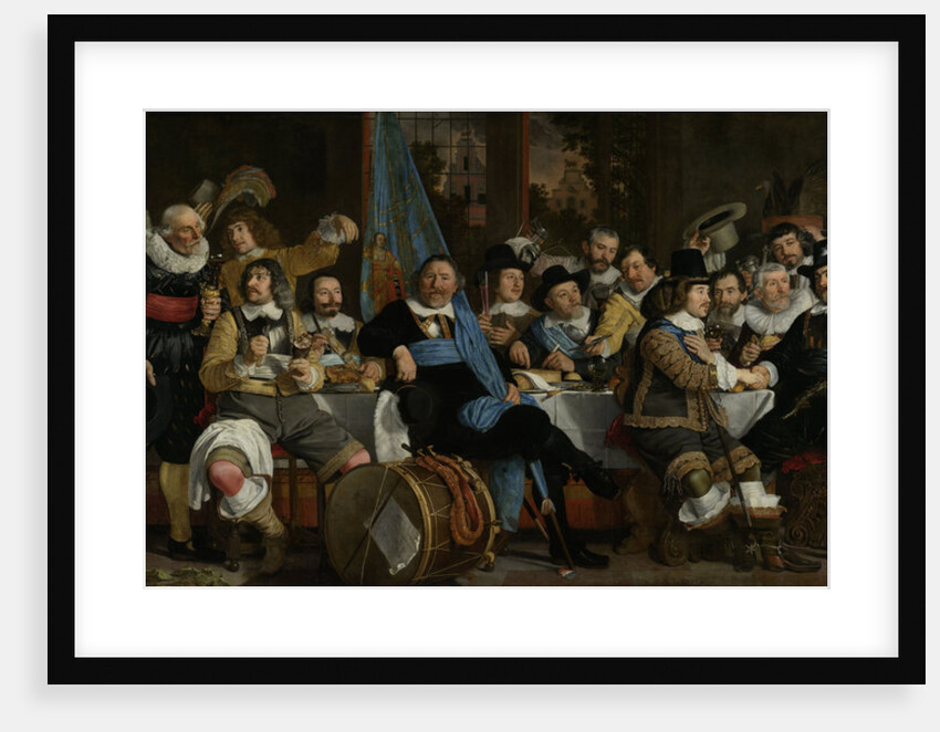 Banquet at the Crossbowmen's Guild in Celebration of the Treaty of Münster by Bartholomeus van der Helst