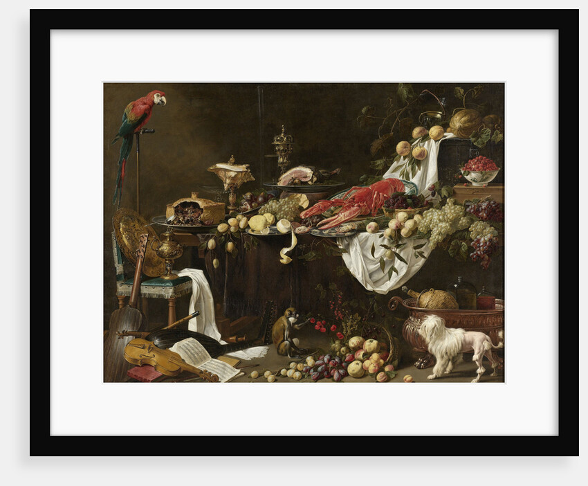 Banquet Still Life by Adriaen van Utrecht