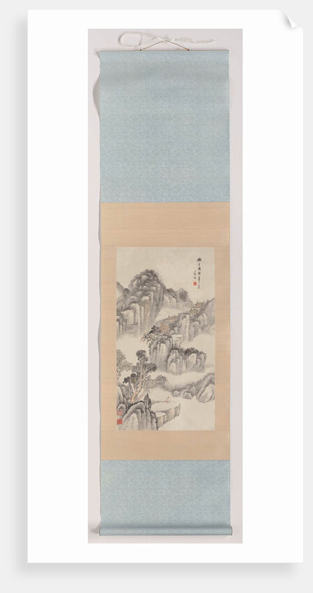 Painting in the style of the four Wangs by Xiang Wenyan