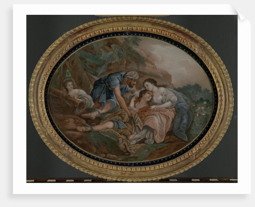 Two gallant performances, scene from the play L'Aminta of Torquato Tasso by Anonymous