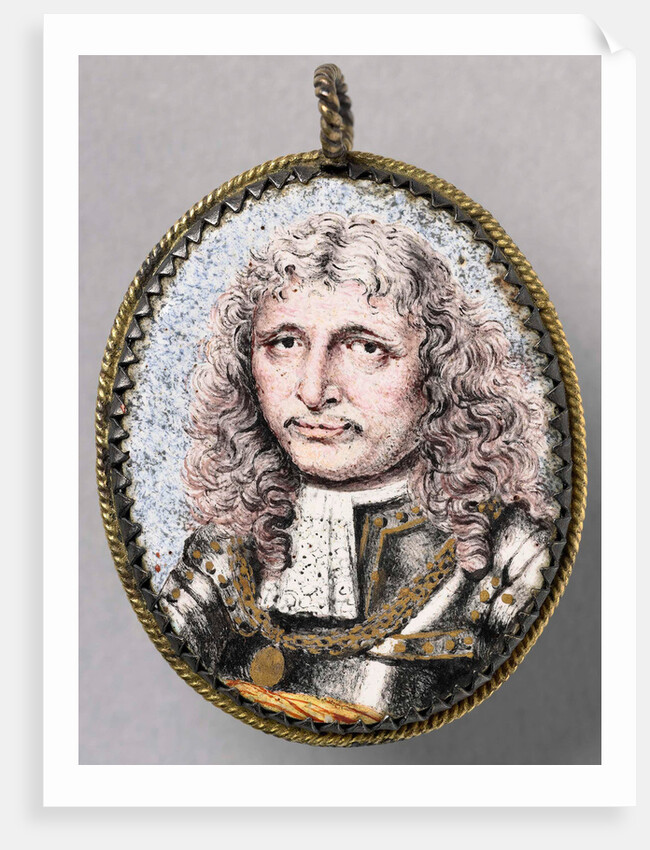 Medaillon Portrait of Cornelis Speelman, Governor-General of Dutch East Indies 1681-1684 by Gerrit van Goor