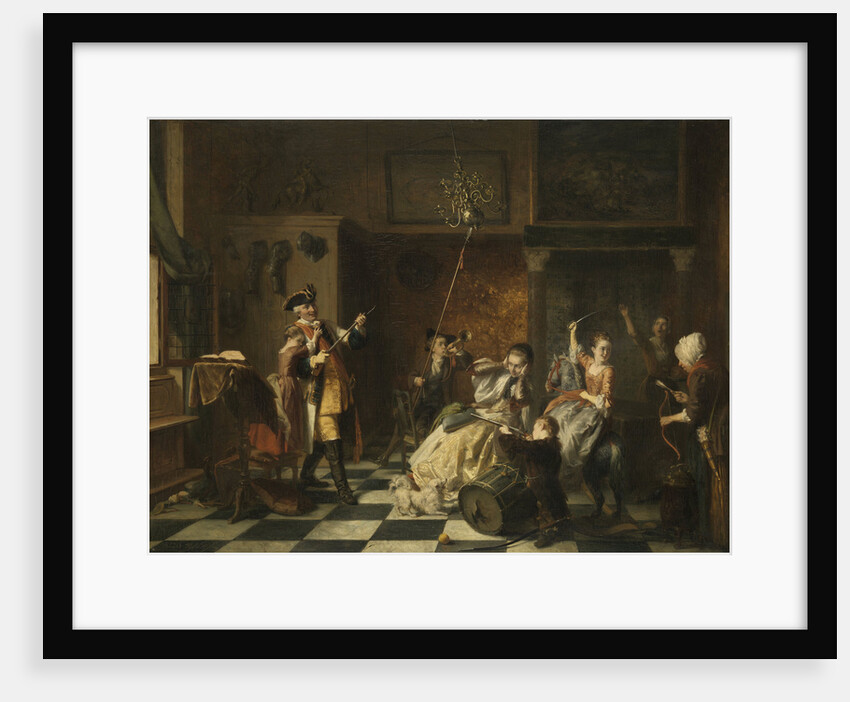 Thus the old sing, squeaks the boy (Parricides) (Children follow the example of their parents) by David Bles