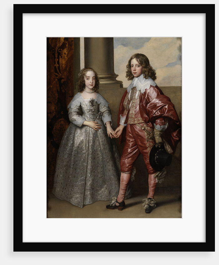 William II, Prince of Orange, and his Bride, Mary Stuart by Anthony van Dyck