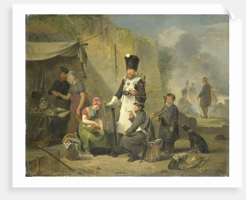 The Sutler by Anthonie Constantijn Govaerts