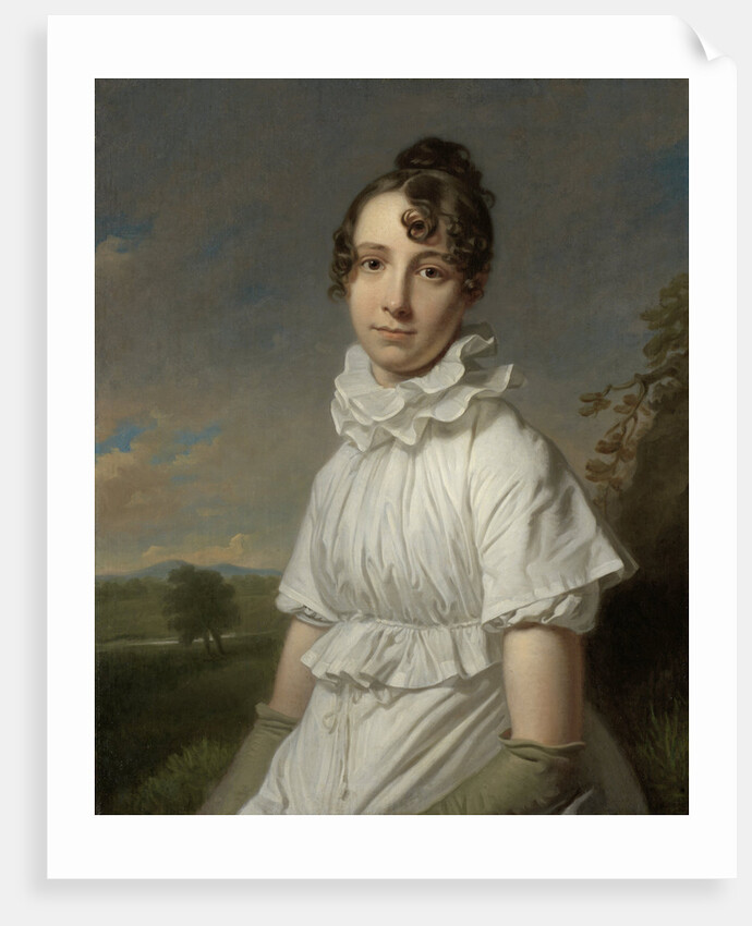 Portrait of Emma Jane Hodges by Charles Howard Hodges
